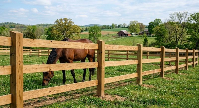 Horse Paddock Installation in Roseville, CA