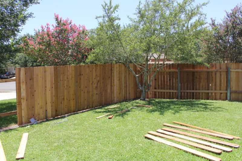 Old Fence Repair