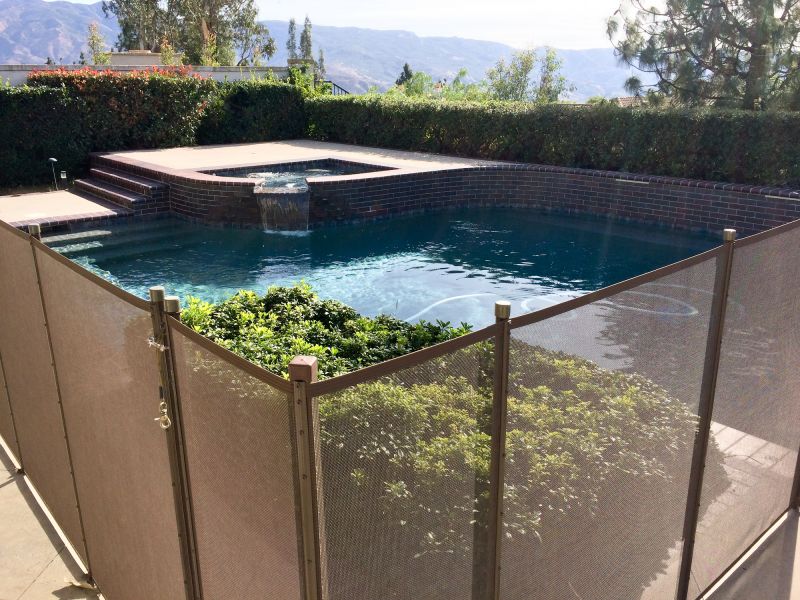 Pool Safety Fence Installation